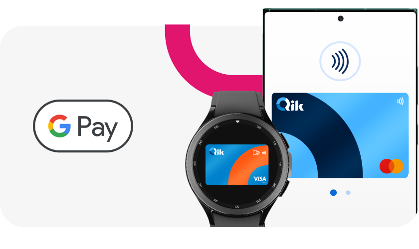 Google Pay Tarjeta de Débito Qik