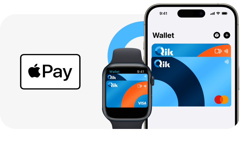Apple Pay Tarjeta de Débito Qik