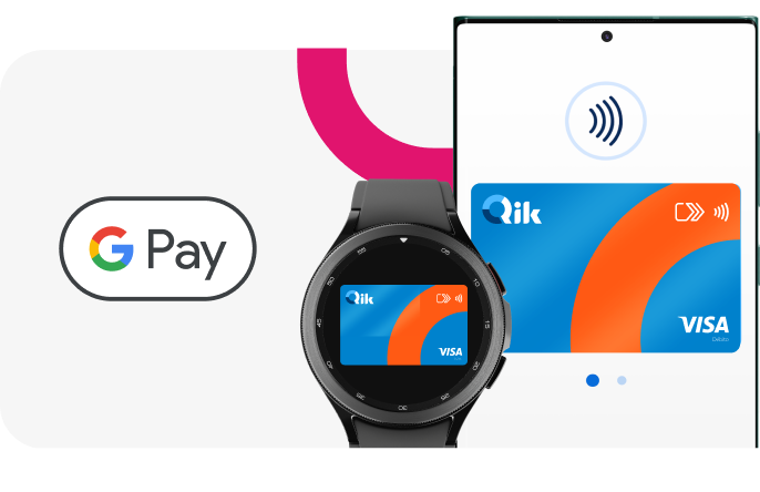 Google Pay Tarjeta de Débito Qik